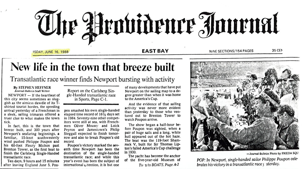 Sail Newport’s Early Success