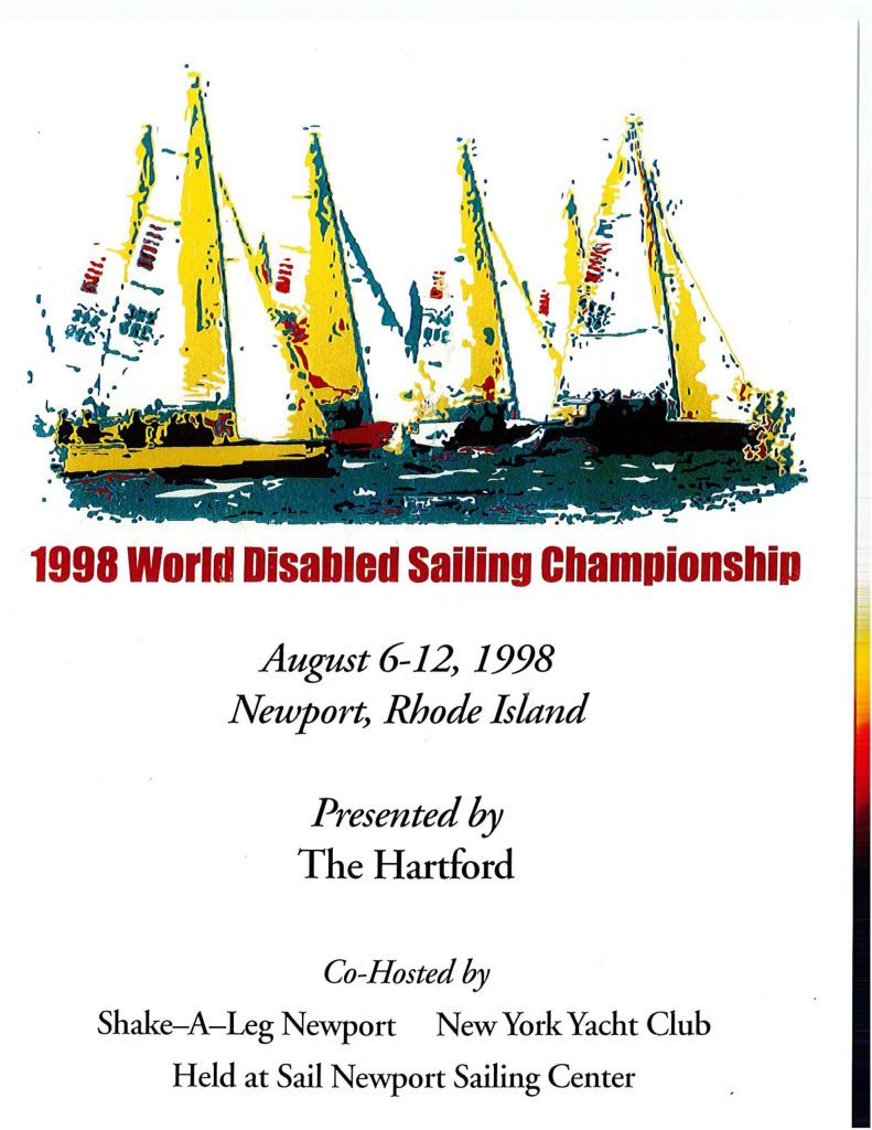 1998 World Disabled Sailing Championship Book