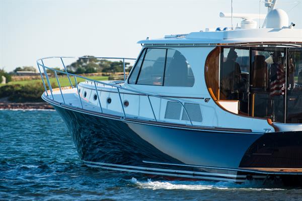 Hinckley Named Official Luxury Power Yacht of the Volvo Ocean Race Newport Stopover