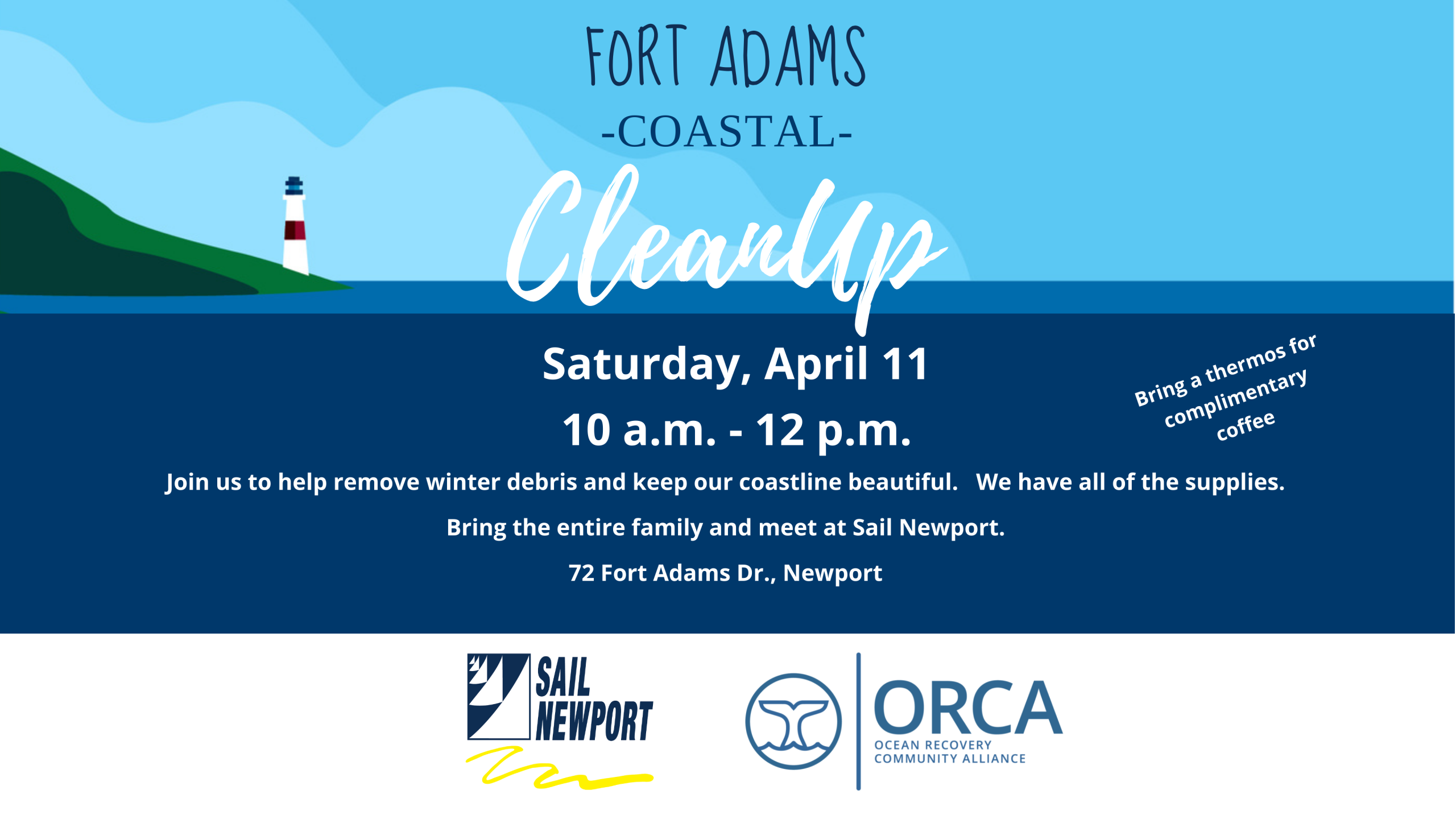 Fort Adams Cleanup Ad